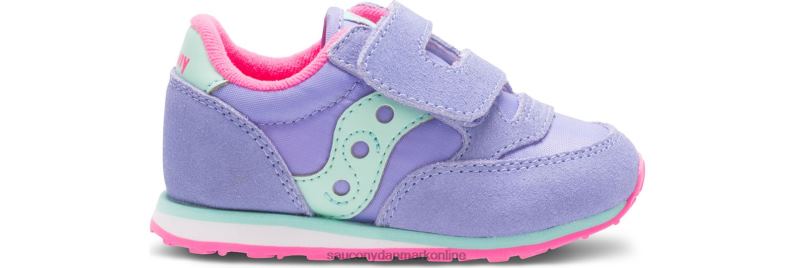 Saucony børn baby jazz hook & loop sneaker periwinkle 2DLPZ996