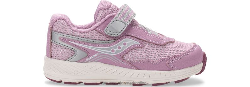 Saucony børn ride 10 jr. sneaker pink metallic 2DLPZ967