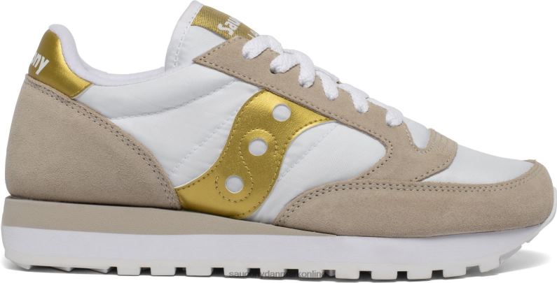 Saucony Kvinder original jazz hvidt guld 2DLPZ700