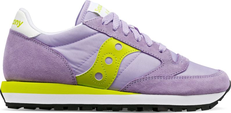 Saucony Kvinder original jazz violet/lime 2DLPZ699