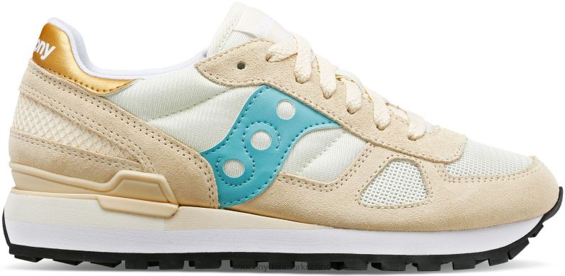 Saucony Kvinder original skygge tan/turkis 2DLPZ672