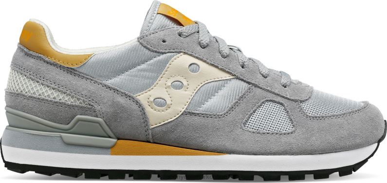 Saucony Mænd original skygge grå/brun 2DLPZ203