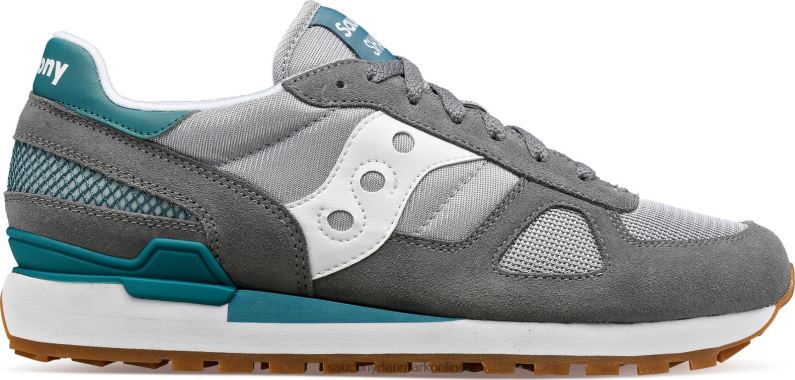 Saucony Mænd original skygge grå/hvid 2DLPZ204