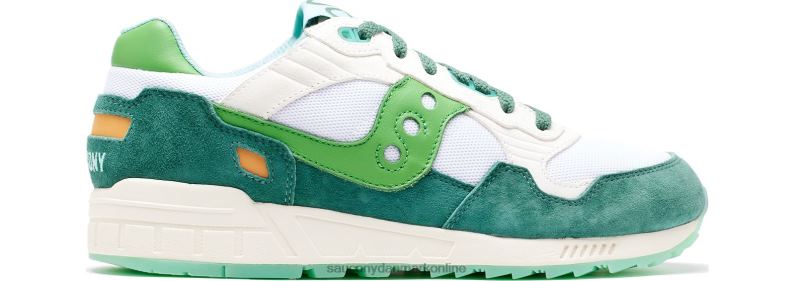 Saucony Mænd shamrock shadow 5000 hvid/grøn 2DLPZ287