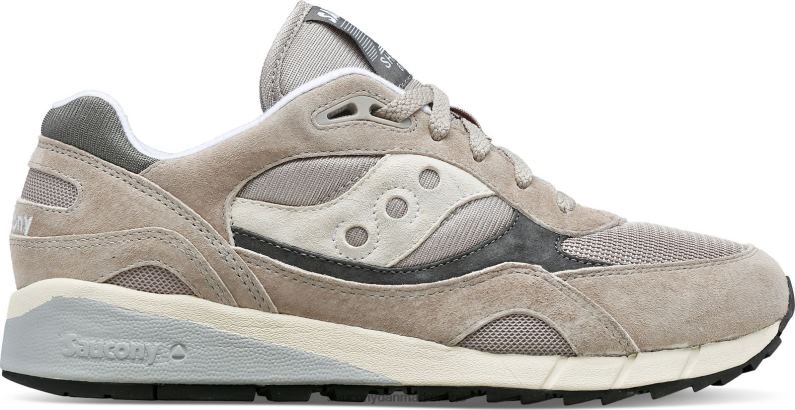 Saucony Mænd skygge 6000 grå/grå 2DLPZ221