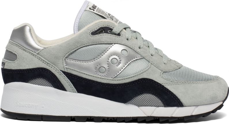 Saucony Mænd skygge 6000 grå/sølv 2DLPZ223