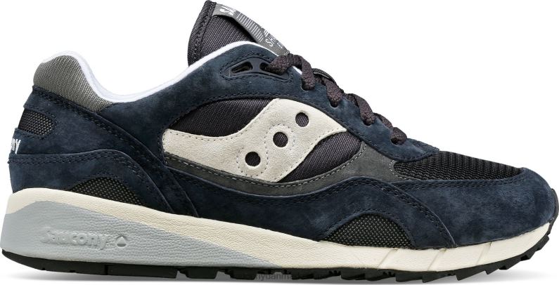 Saucony Mænd skygge 6000 marineblå/grå 2DLPZ224