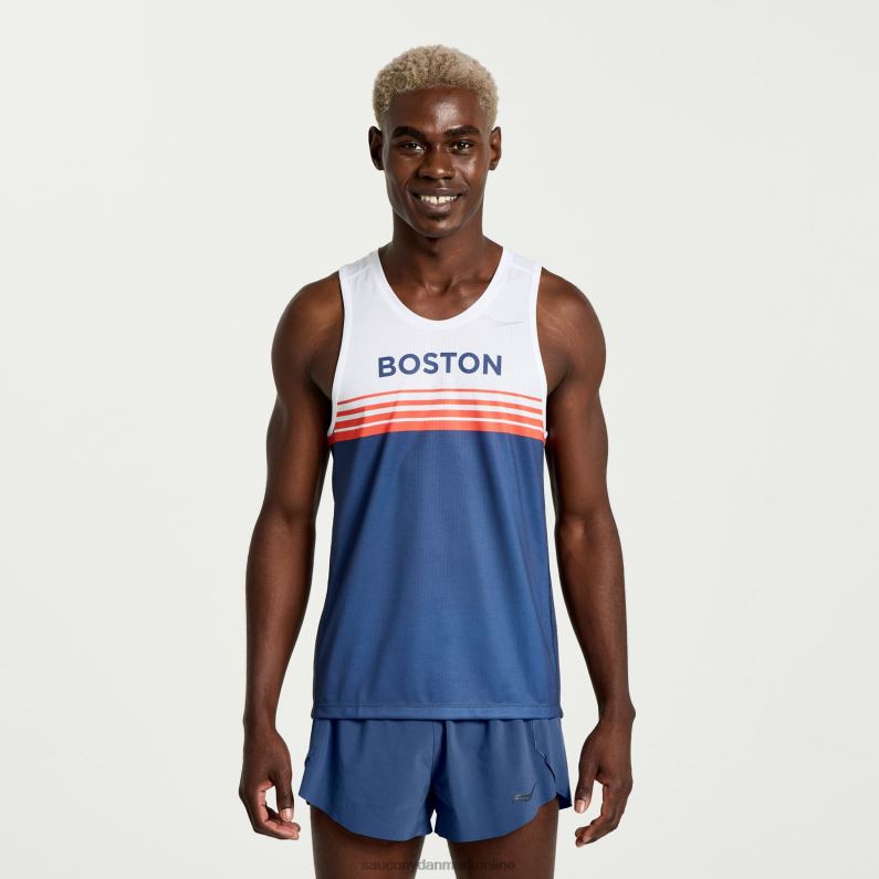 Saucony Mænd boston stopur singlet Boston 2023 2DLPZ336