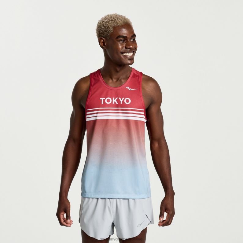 Saucony Mænd tokyo stopur singlet Tokyo 2023 2DLPZ329