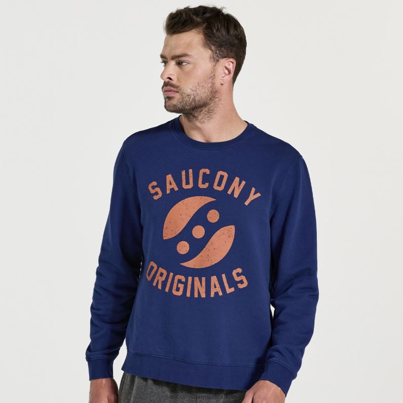 Saucony Mænd udhvilet crewneck sodalit 2DLPZ376